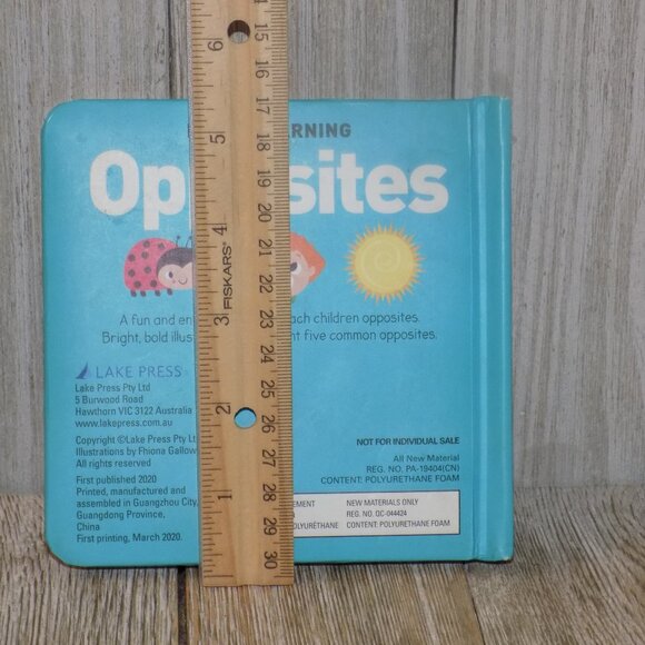 EARLY LEARNING OPPSITES BOARD BOOK STURDY BOOK BOARD BOOK - Picture 10 of 11